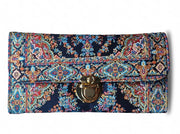 Graceful Ladies' Fabric Embroidered Clutch
