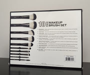 10-Piece Makeup Brush Set