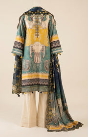 Mahajal Premium by Gull Jee - Unstitched Cutwork Embroidered Lawn